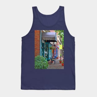 Alexandria VA - Restaurant With Brown Awning Tank Top